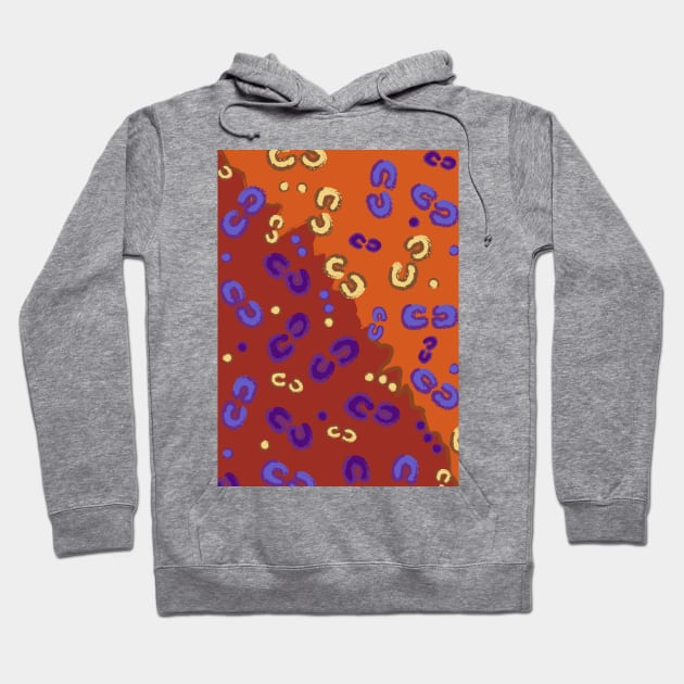 Aboriginal Art - Corroboree Hoodie by hogartharts